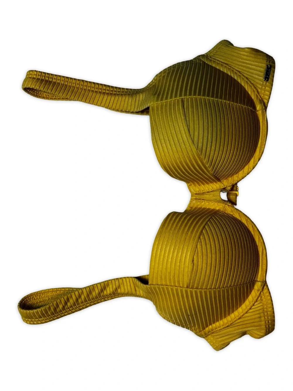 Victoria’s Secret Yellow Ribbed Underwire Bikini Set | Matching Set Size SM & XS
